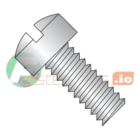 Newport Fasteners #0-80 x 5/16 in Slotted Fillister Machine Screw, Plain 18-8 Stainless Steel, 5000 PK 848493
